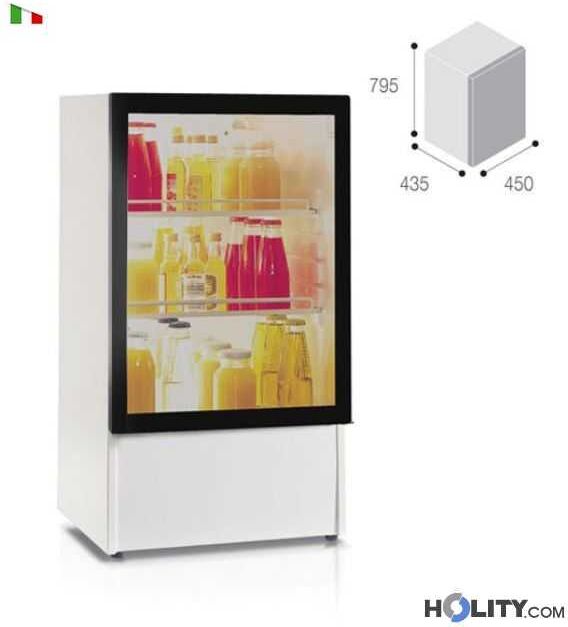 Minibar Per Hotel Ufficio Con Porta In Vetro 75 Litri H3459