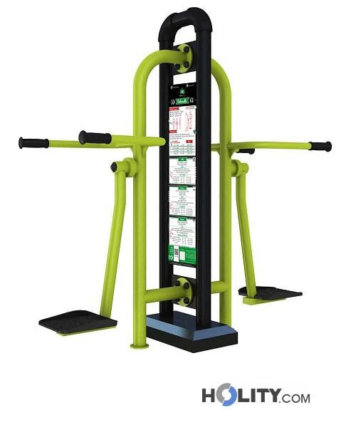 Attrezzo Fitness Outdoor Bilanciere H607_07