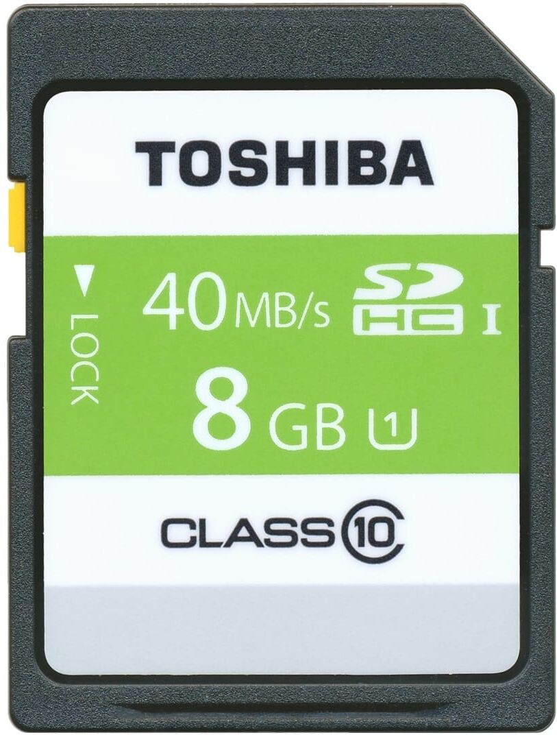 Toshiba SDHC 8GB HS Professional - UHS CLASSE 10 Toshiba SDHC 8GB HS Professional - UHS CLASSE 10