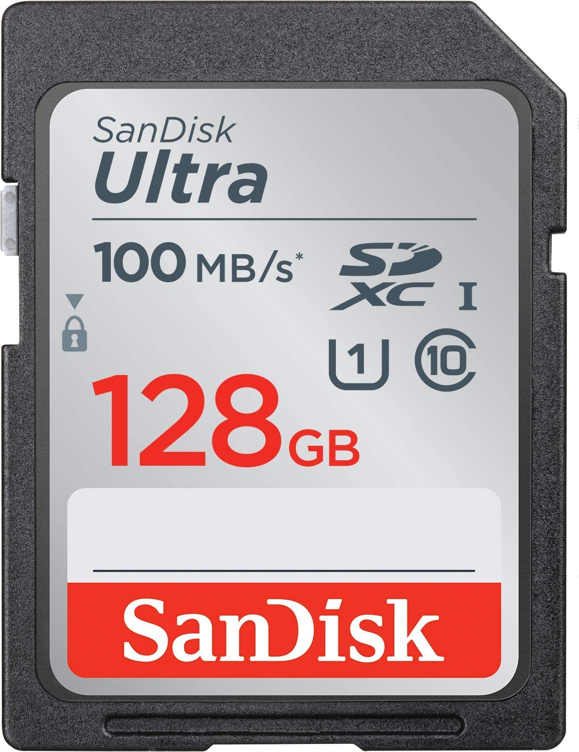 SanDisk Ultra 128GB UHS-I 100 MB/sec SDHC SanDisk Ultra 128GB UHS-I 100 MB/sec SDHC