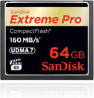 SanDisk COMPACT FLASH EXTREME PRO 64GB 160 MB/S SanDisk COMPACT FLASH EXTREME PRO 64GB 160 MB/S