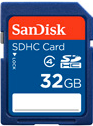 SanDisk STANDARD SDHC 32 GB