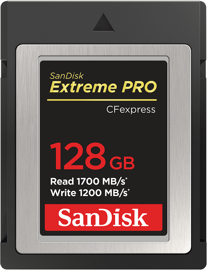SanDisk Extreme Pro CFexpress Card Tipo B - 128GB SanDisk Extreme Pro CFexpress Card Tipo B - 128GB