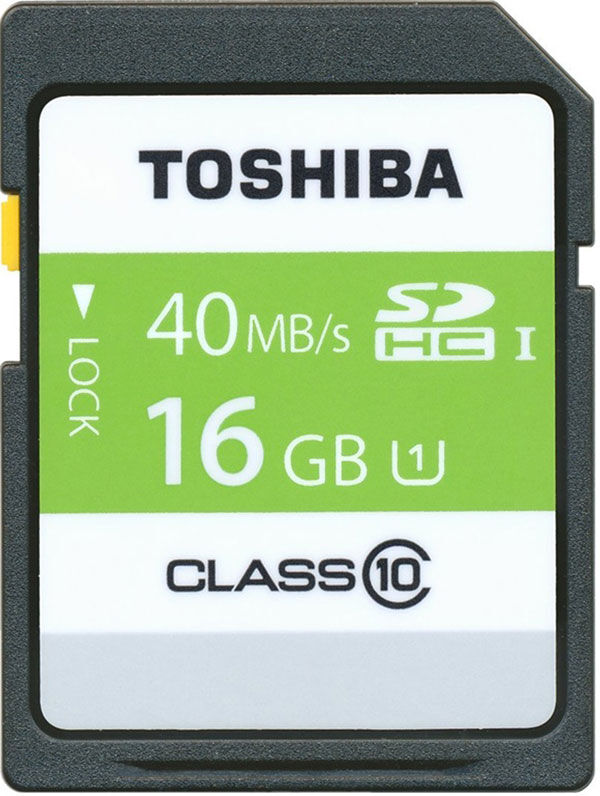 Toshiba SDHC 16GB HS Professional - UHS CLASSE 10 Toshiba SDHC 16GB HS Professional - UHS CLASSE 10