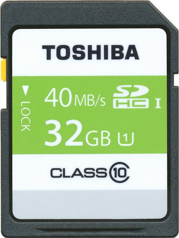 Toshiba SDHC 32GB HS Professional - UHS CLASSE 10 Toshiba SDHC 32GB HS Professional - UHS CLASSE 10