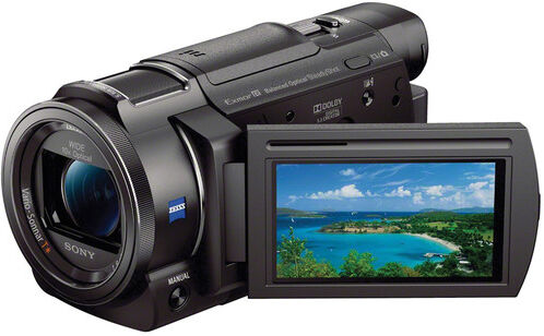 Sony FDR-AXP33 Handycam - 4K - Video Camera Con Proiettore Integrato - 2 Anni Di Garanzia