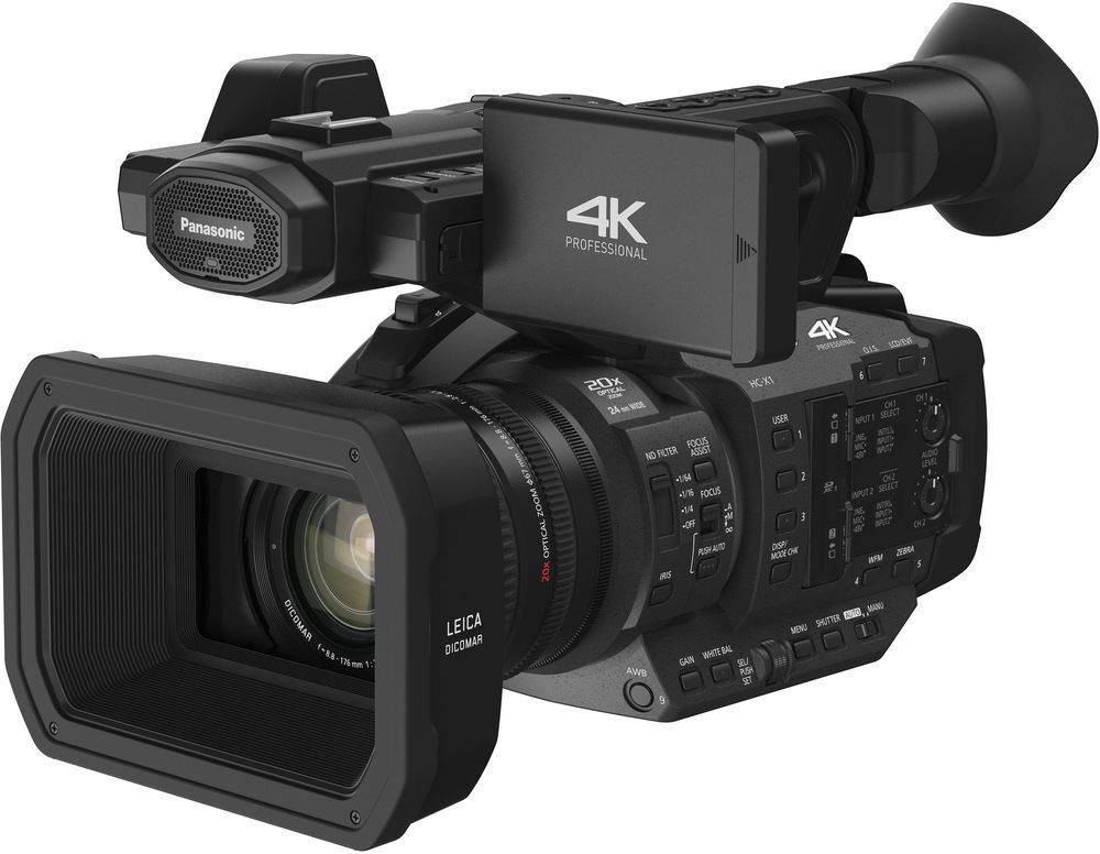 Panasonic HC-X1 - Videocamera Professionale 4K - 2 Anni Di Garanzia