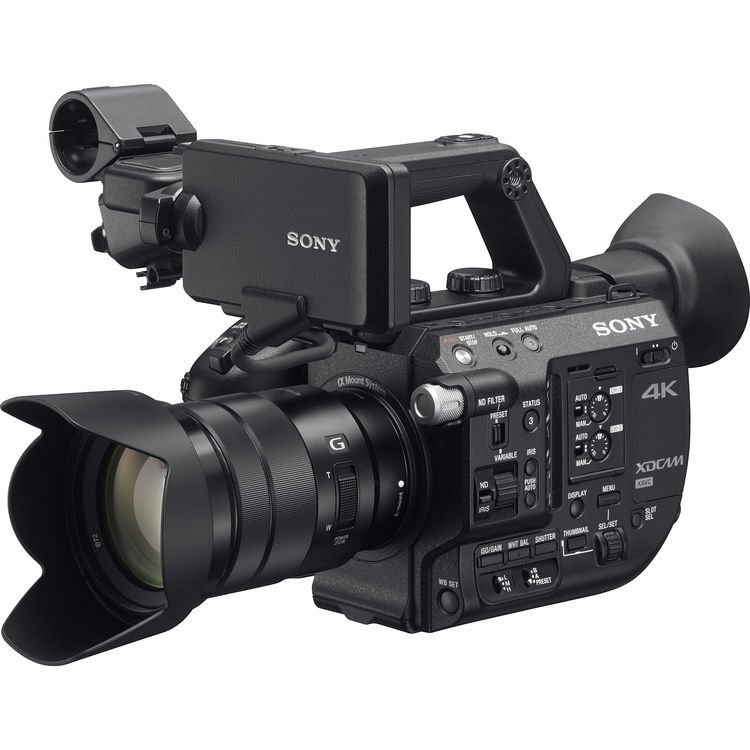 Sony PXW-FS5 + 18-105mm F/4 G PZ OSS - Videocamera 4K - 2 ANNI DI GARANZIA IN ITALIA Sony PXW-FS5 + 18-105mm F/4 G PZ OSS - Videocamera 4K - 2 ANNI DI GARANZIA IN ITALIA