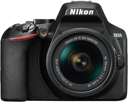 Nikon D3500 + 18-55mm AF-P DX VR - 2 Anni di Garanzia in Italia