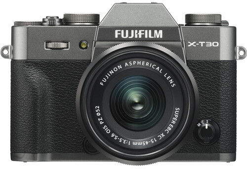 Fujifilm X-T30 + 15-45mm f/3.5-5.6 XC OIS PZ - ANTRACITE - 4 Anni di Garanzia in Italia Fujifilm X-T30 + 15-45mm f/3.5-5.6 XC OIS PZ - ANTRACITE - 4 Anni di Garanzia in Italia