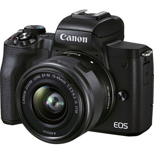 Canon EOS M50 Mark II + EF-M 15-45mm F/3.5-6.3 IS STM - 4 Anni di Garanzia in Italia