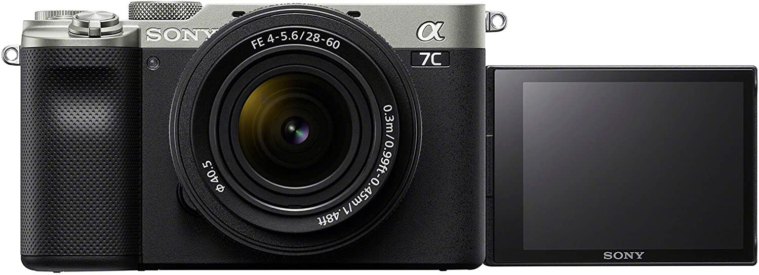 Sony Alpha A7C + 28-60mm F/4-5.6 FE - ARGENTO - 4 Anni di Garanzia in Italia