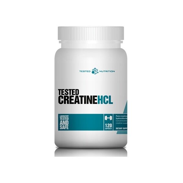 tested nutrition creatine hcl 120 caps