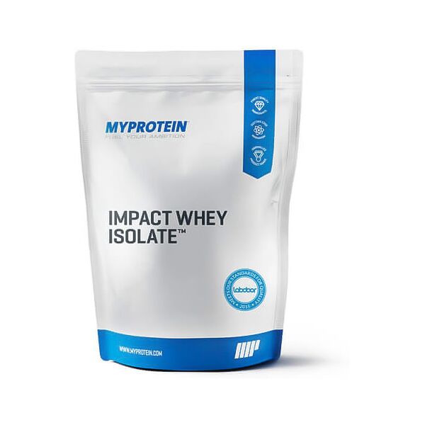 myprotein impact whey isolate - unflavoured 1000 g.