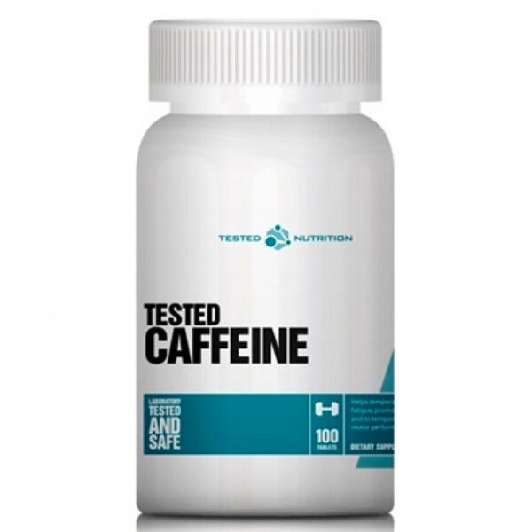 tested nutrition caffeine 100 capsules