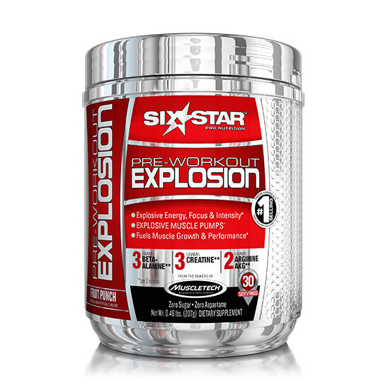 Six Star Pre-workout Explosion 207 g.