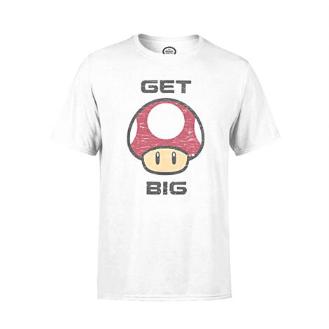 Nintendo T-shirt Get Big Mushroom
