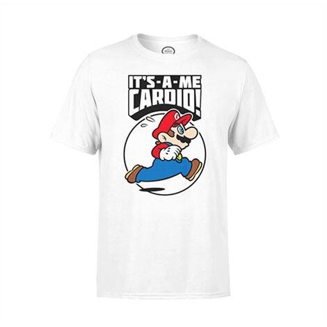 Nintendo T-shirt  Mario Cardio