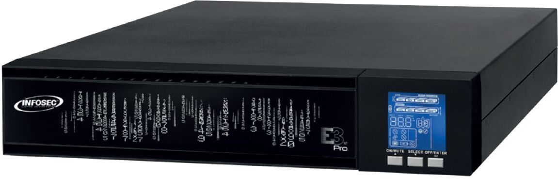 Infosec Gruppo di Continuità UPS E3 Pro 1000VA 900W On Line Doppia... Infosec Gruppo di Continuità UPS E3 Pro 1000VA 900W On Line Doppia...