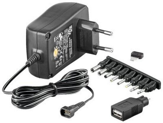 Techly Alimentatore regolabile 2250mA Stabilizzato 27W Techly Alimentatore regolabile 2250mA Stabilizzato 27W