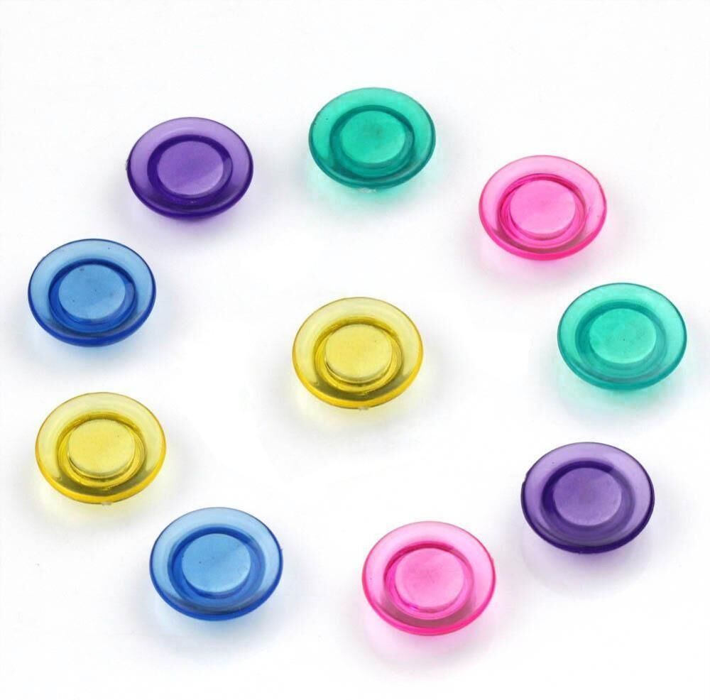 Techly Calamite per Lavagna Magnetica Magneti Trasparenti Colorati 10 pz Techly Calamite per Lavagna Magnetica Magneti Trasparenti Colorati 10 pz