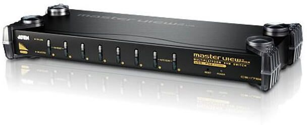 Aten Switch KVM USB-PS2 VGA a 8 porte con Audio, CS1758 Aten Switch KVM USB-PS2 VGA a 8 porte con Audio, CS1758