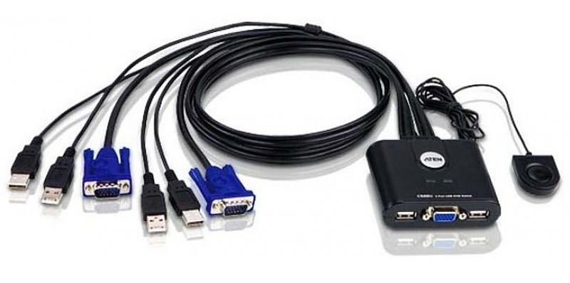 Aten Switch KVM USB VGA a 2 porte, CS22U