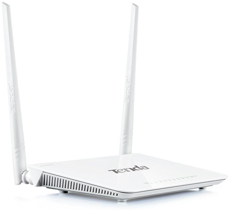 Tenda Modem Router ADSL2+ / 3G Wireless N300 USB NAS D303