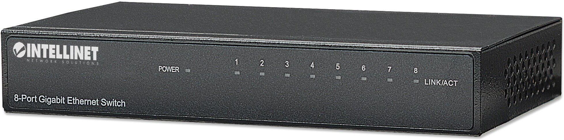 Intellinet Ethernet Switch Gigabit con 8 porte Desktop Intellinet Ethernet Switch Gigabit con 8 porte Desktop