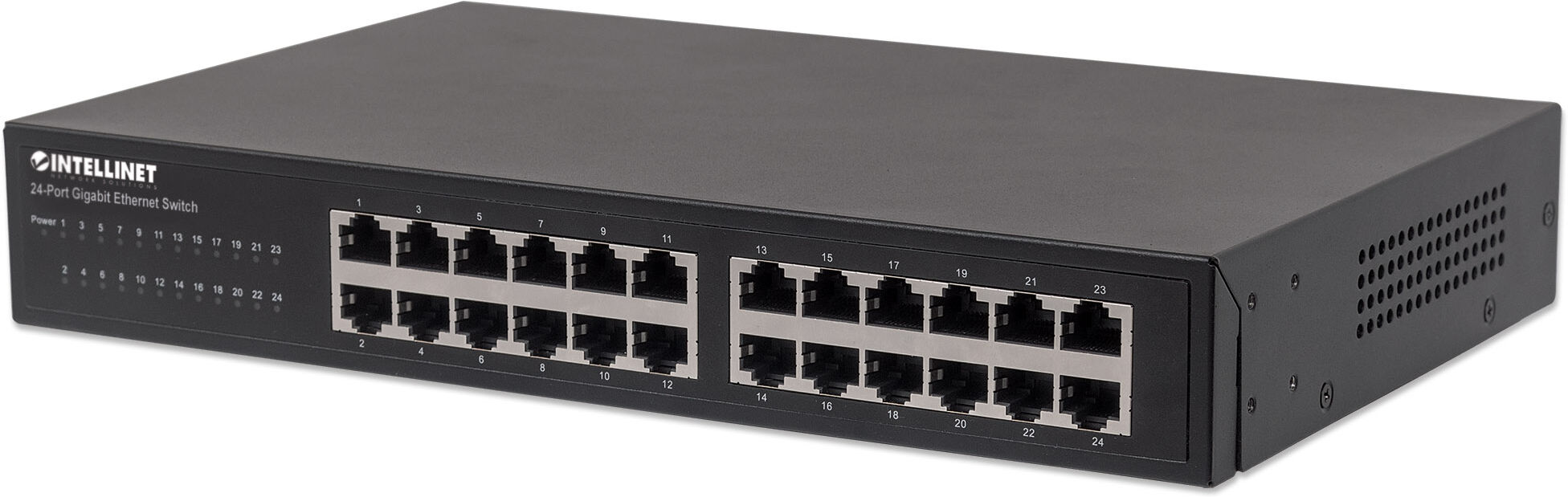 Intellinet Gigabit Ethernet Switch 24 porte desktop/rack Intellinet Gigabit Ethernet Switch 24 porte desktop/rack