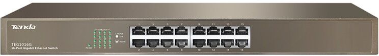 Tenda Switch Gigabit Ethernet 1000M a 16 porte Tenda Switch Gigabit Ethernet 1000M a 16 porte