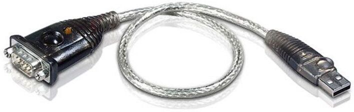 Aten Convertitore Adattatore da USB a Seriale RS-232 con LED 1m Aten Convertitore Adattatore da USB a Seriale RS-232 con LED 1m