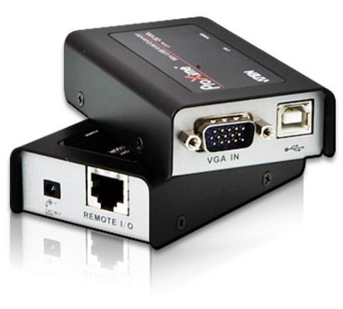 Aten Estensore KVM mini USB VGA fino a 100m, CE100