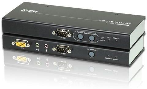 Aten Estensore KVM USB VGA  con audio e RS-232 200m, CE750A Aten Estensore KVM USB VGA  con audio e RS-232 200m, CE750A