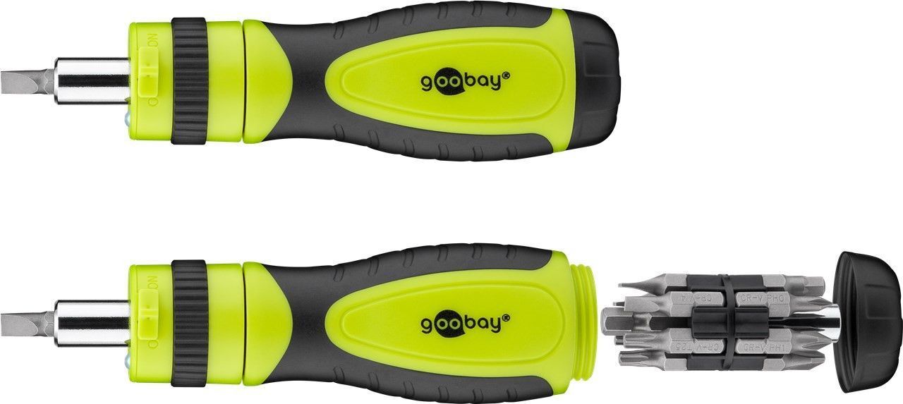 Goobay Kit Cacciavite 12 Punte Integrate Goobay Kit Cacciavite 12 Punte Integrate