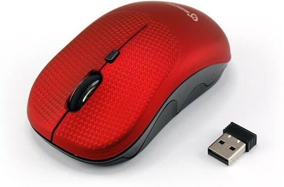 Sbox Mouse Wireless 1600dpi WM-106R Strawberry Rosso Sbox Mouse Wireless 1600dpi WM-106R Strawberry Rosso