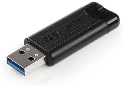 Verbatim Memoria USB 3.0 PinStripe da 256Gb Colore Nero Verbatim Memoria USB 3.0 PinStripe da 256Gb Colore Nero