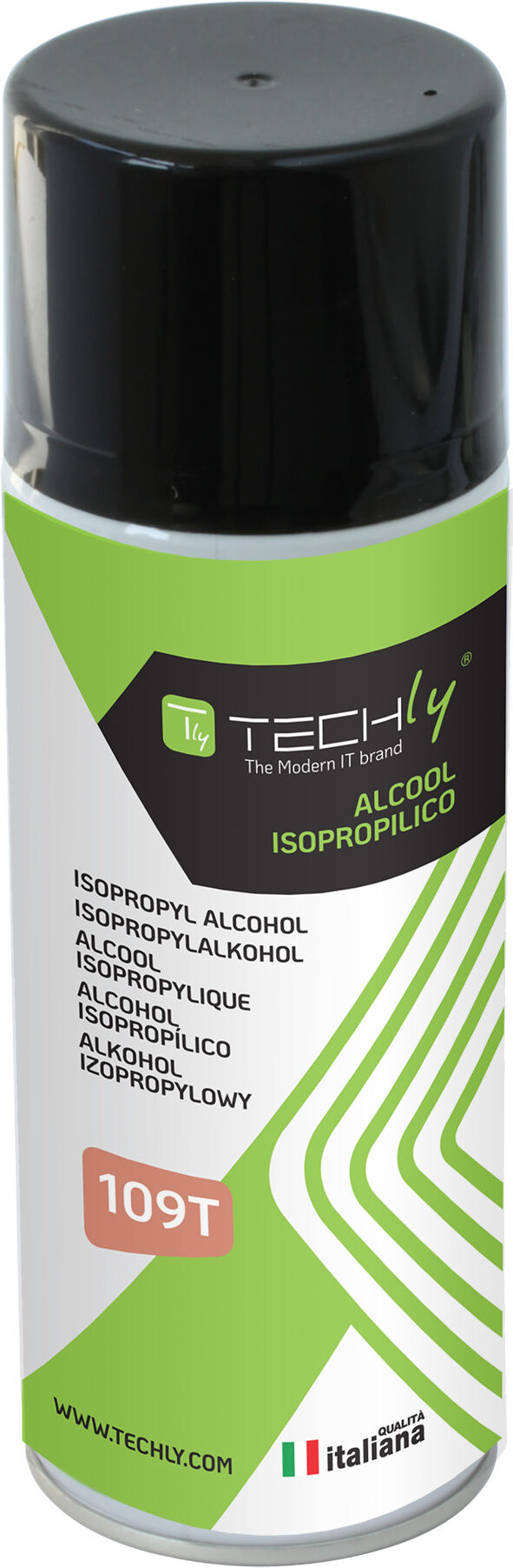 Techly Bomboletta spray di Alcool Isopropilico Techly Bomboletta spray di Alcool Isopropilico