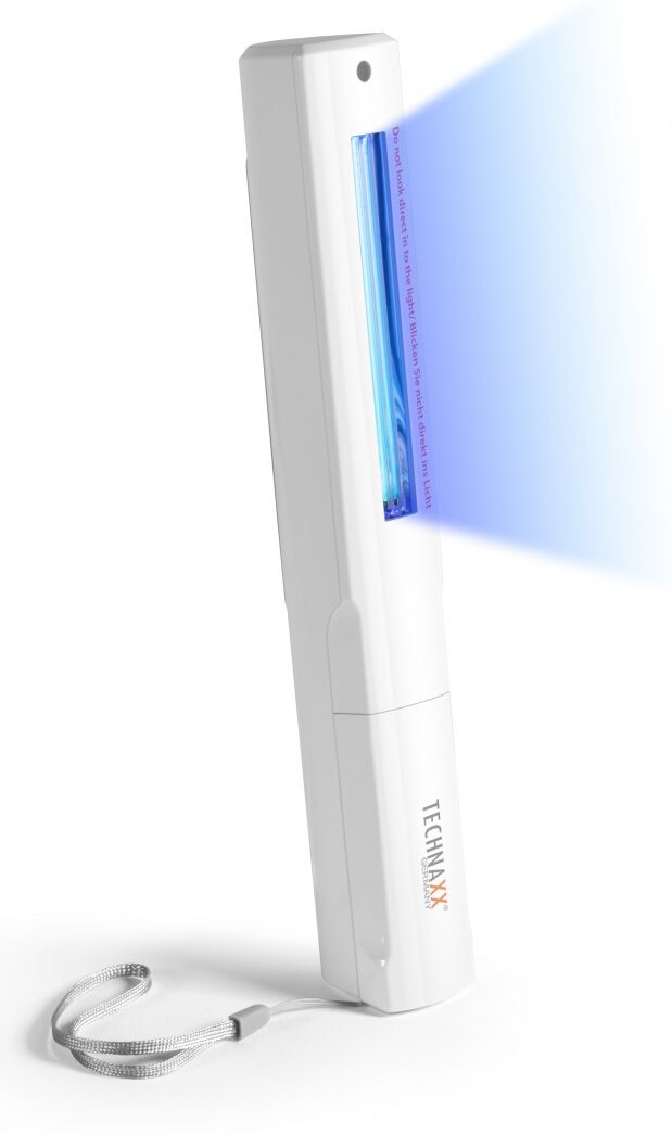 Technaxx Lampada Disinfettante UV-C Antivirus, TX-151 Technaxx Lampada Disinfettante UV-C Antivirus, TX-151