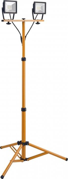 Goobay Doppio Proiettore LED da Esterno su Treppiede Telescopico 20W A+ Goobay Doppio Proiettore LED da Esterno su Treppiede Telescopico 20W A+