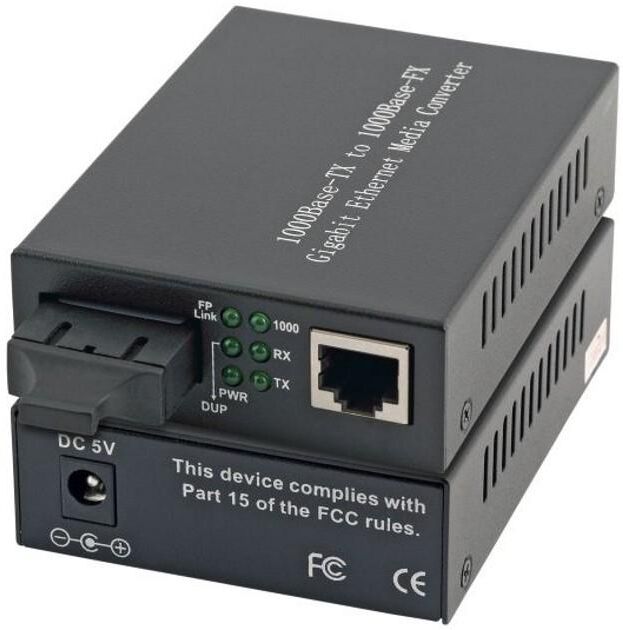 Intellinet Convertitore RJ45 / SC Gigabit Monomodale Intellinet Convertitore RJ45 / SC Gigabit Monomodale