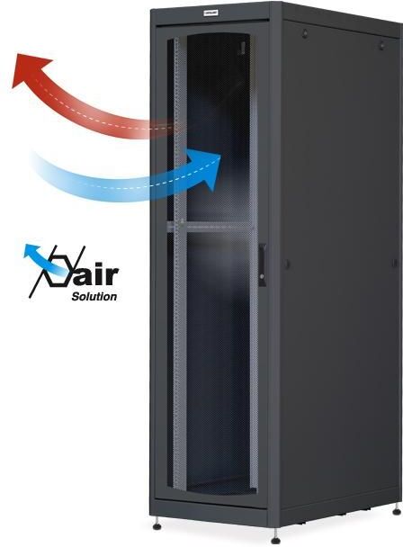 Intellinet Armadio Server Rack 19" 600x1000 42U Nero Porta Grigliata Intellinet Armadio Server Rack 19" 600x1000 42U Nero Porta Grigliata