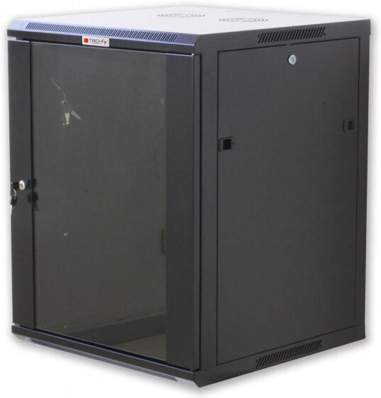 Techly Professional Armadio Rack 19" a muro 15 unità prof.450 Nero da... Techly Professional Armadio Rack 19" a muro 15 unità prof.450 Nero da...