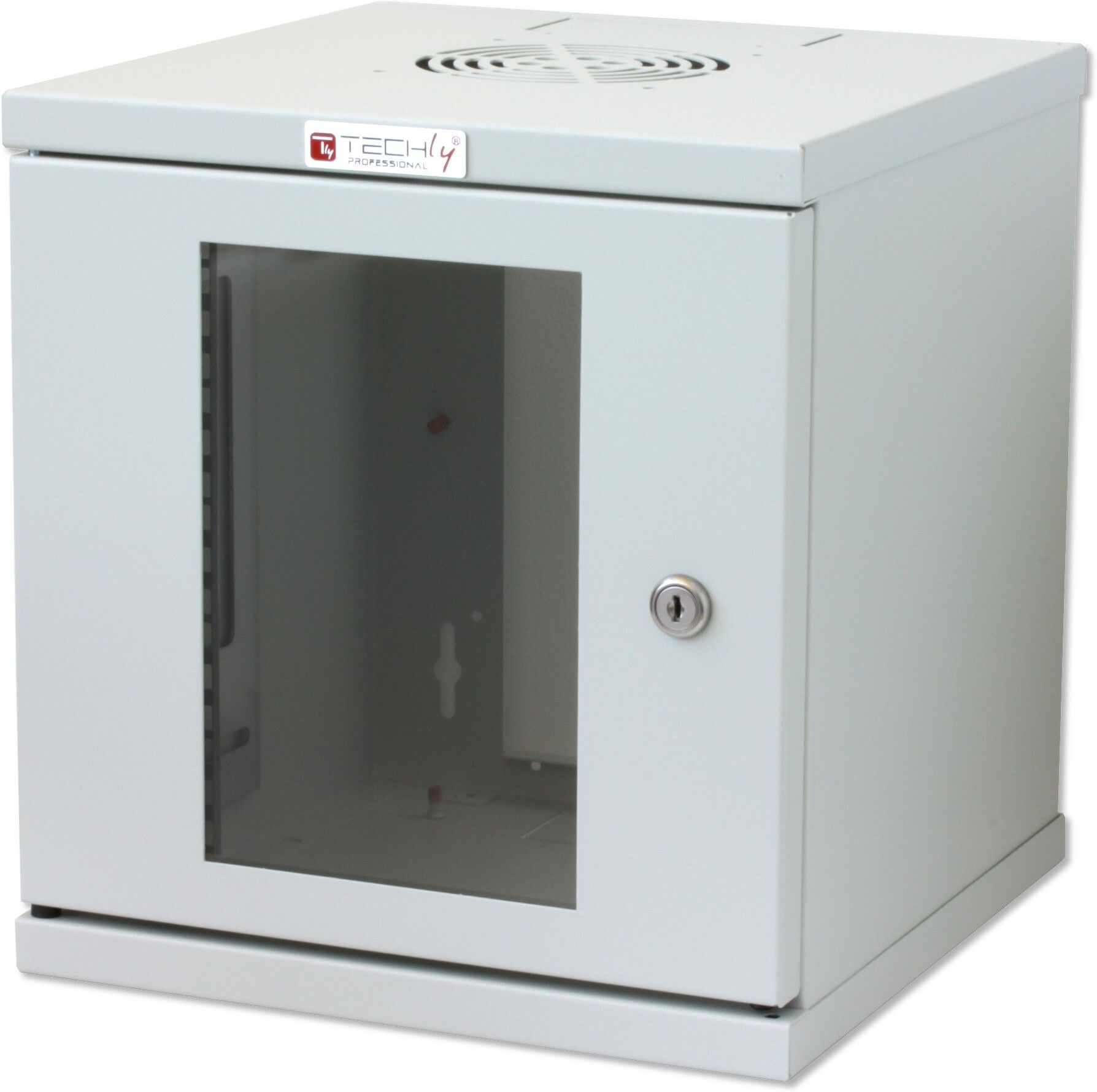 Techly Professional Armadio Rack 10" a muro 6 unità Grigio Techly Professional Armadio Rack 10" a muro 6 unità Grigio