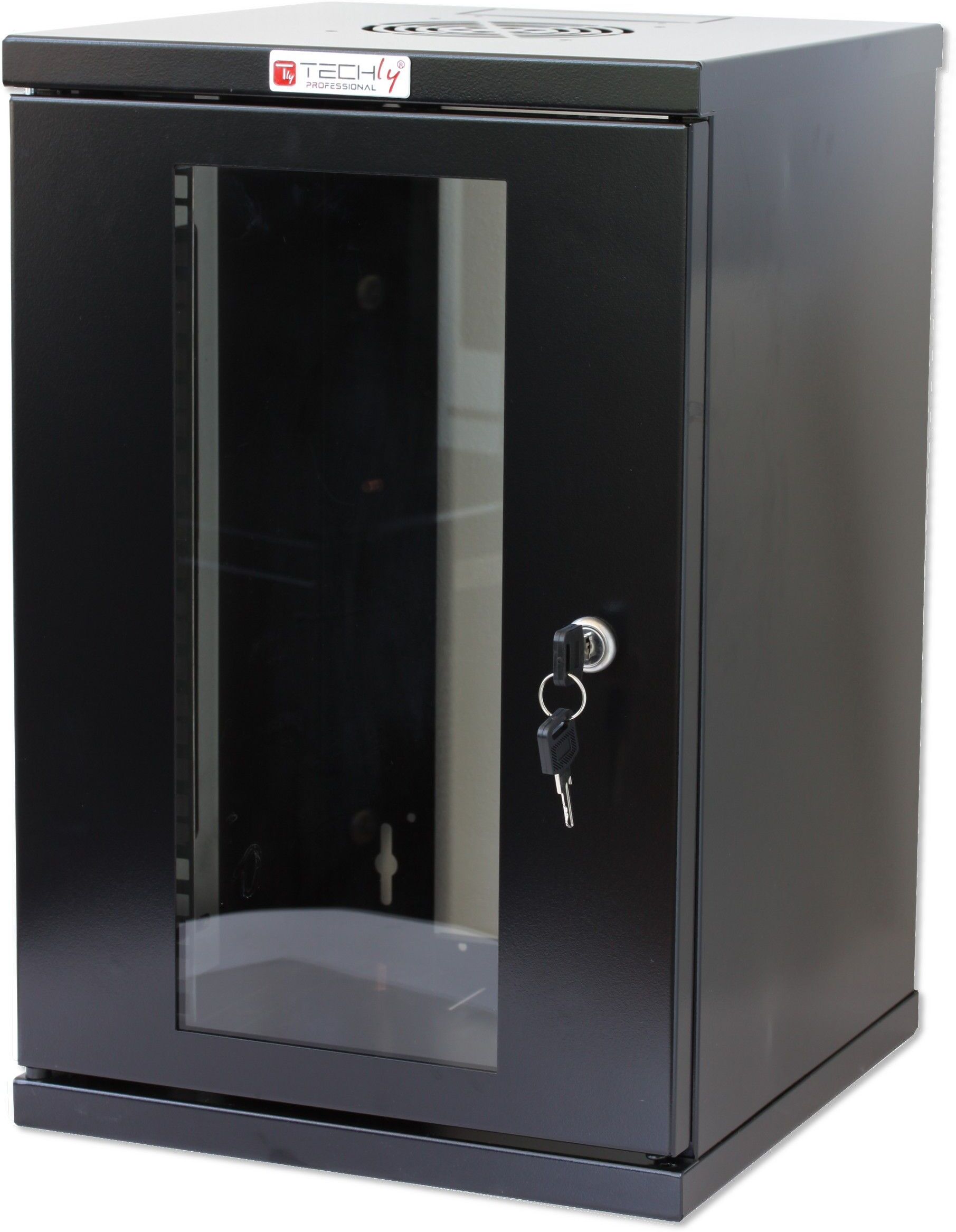 Techly Professional Armadio Rack 10" a muro 9 unità Nero Techly Professional Armadio Rack 10" a muro 9 unità Nero