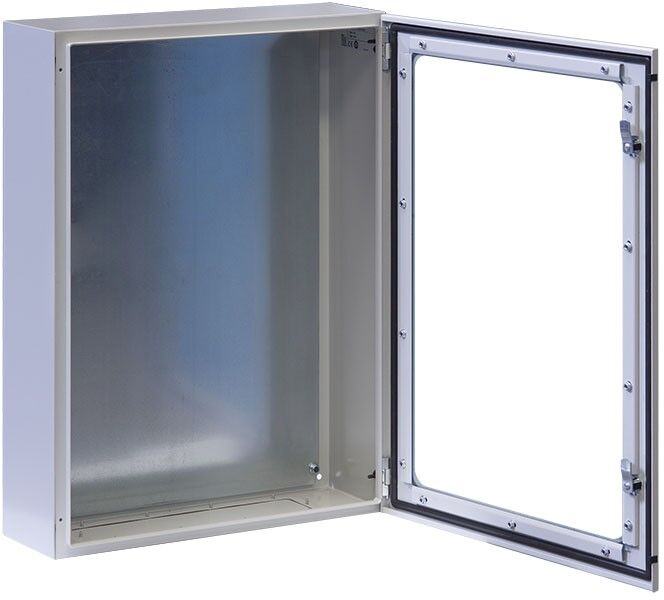 Techly Professional Armadio Rack 19" a muro 17U grigio IP65 porta vetro prof. 200mm Techly Professional Armadio Rack 19" a muro 17U grigio IP65 porta vetro prof. 200mm