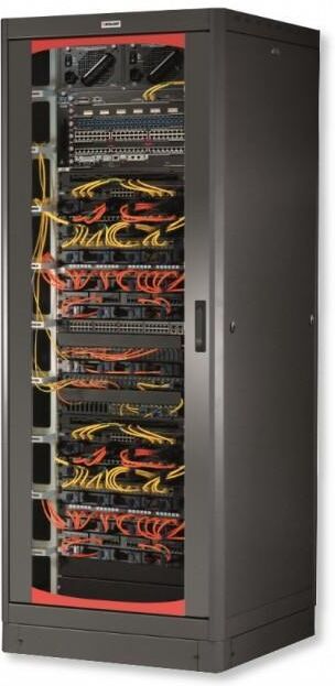 Intellinet Armadio Server Rack 19" 600x1200 42 Unita' Nero serie Lite Intellinet Armadio Server Rack 19" 600x1200 42 Unita' Nero serie Lite