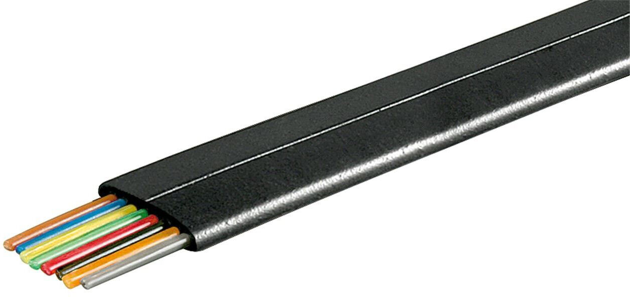 Intellinet Cavo Telefonico Cavo 8 poli 100 m Nero Intellinet Cavo Telefonico Cavo 8 poli 100 m Nero