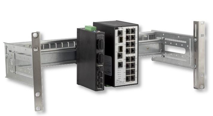 Intellinet Supporto Guida DIN 4U per Armadi Rack 19" Grigio Intellinet Supporto Guida DIN 4U per Armadi Rack 19" Grigio