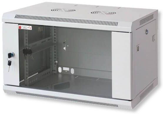 Techly Professional Armadio Rack 19" a muro 9 unità prof.450 Grigio da... Techly Professional Armadio Rack 19" a muro 9 unità prof.450 Grigio da...